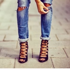 Chinese Laundry Lace Up Heels